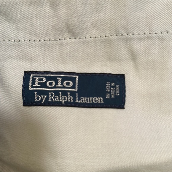 Men’s 40 inch olive green plaid Polo by Ralph Lauren shorts - Picture 12 of 15